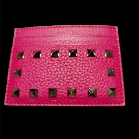 Authentic Valentino Rockstud Card Case Wallet - NWT! - Picture 2 of 7